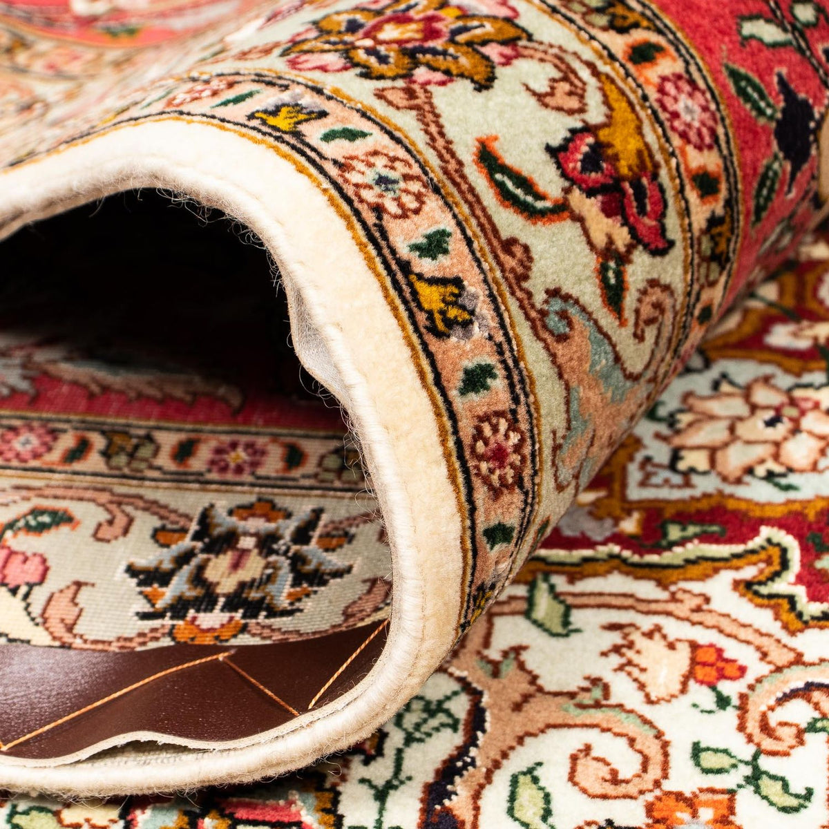 Perzisch tapijt - Tabriz - Royal - 406 x 300 cm - rood