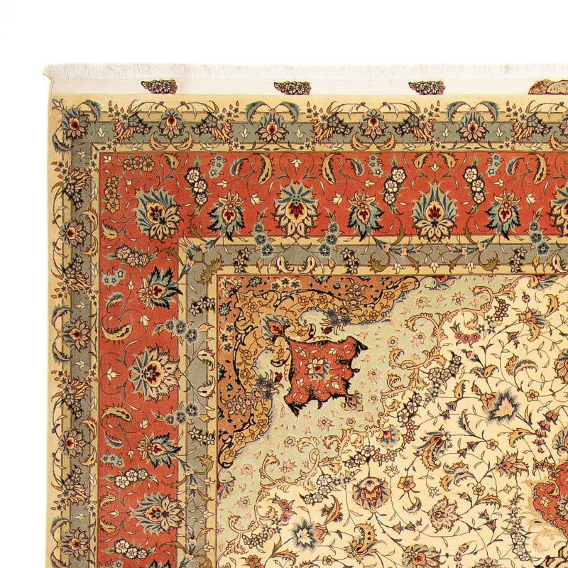 Perzisch tapijt - Tabriz - Royal - 387 x 307 cm - bruin