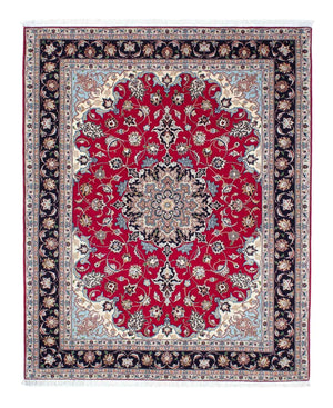 Perzisch tapijt - Tabriz - Royal - 200 x 153 cm - donkerrood
