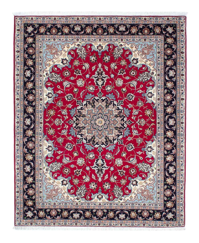 Perzisch tapijt - Tabriz - Royal - 200 x 153 cm - donkerrood