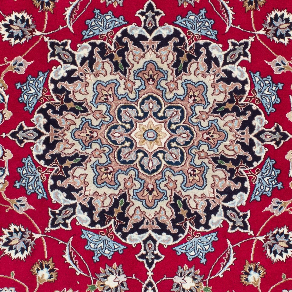 Perzisch tapijt - Tabriz - Royal - 200 x 153 cm - donkerrood