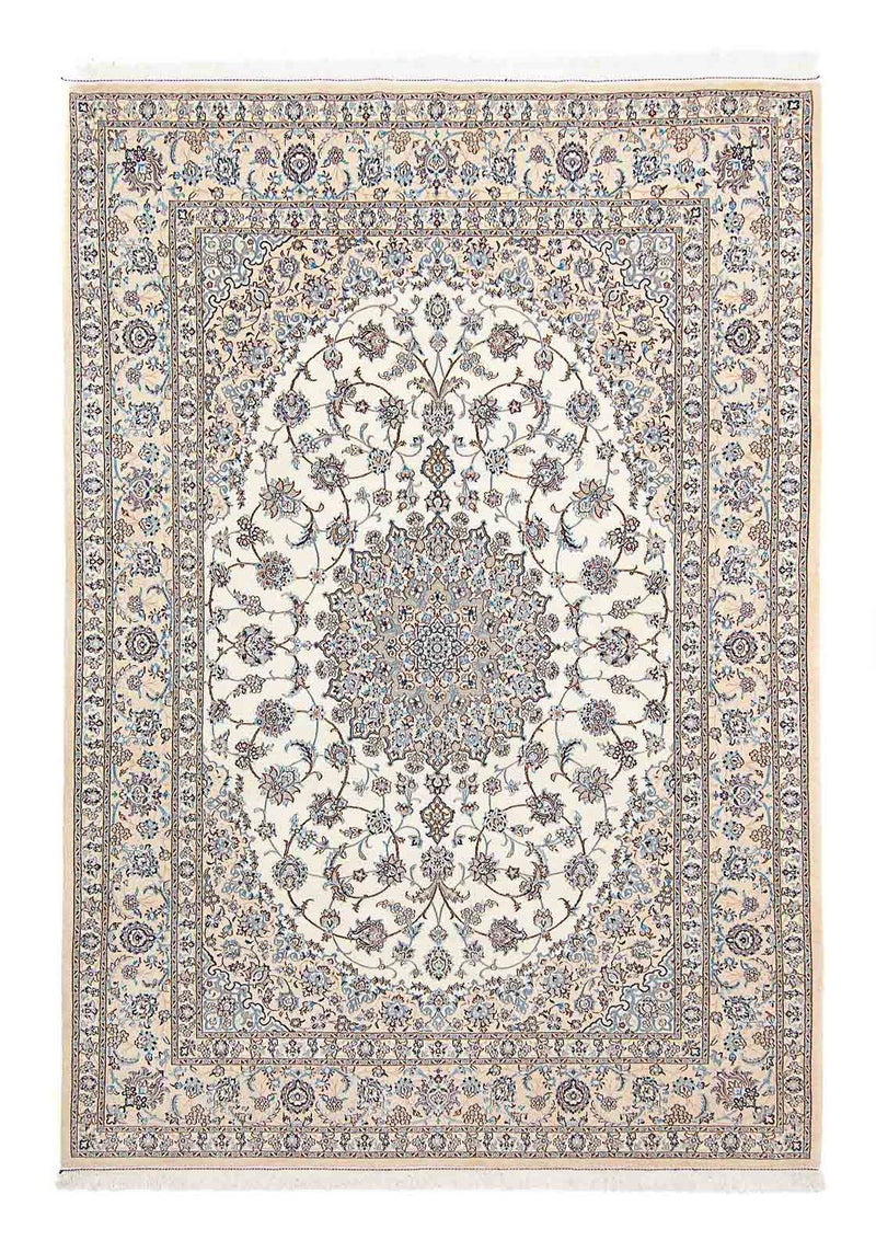 Perzisch tapijt - Nain - Koninklijk - 338 x 249 cm - beige