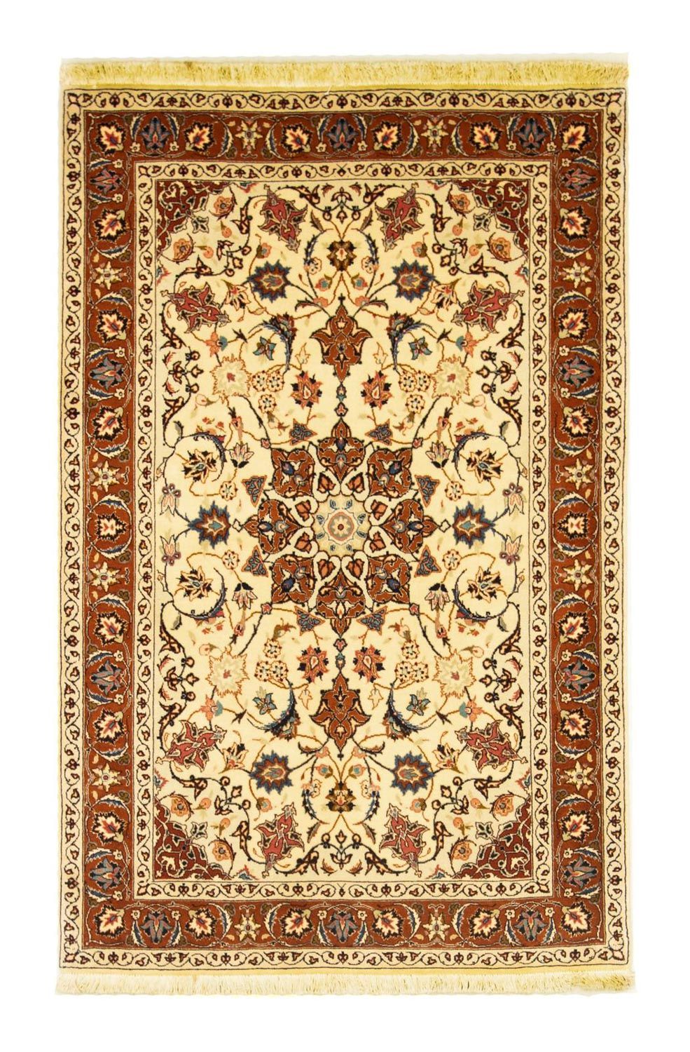 Perzisch tapijt - Tabriz - Royal - 157 x 103 cm - beige