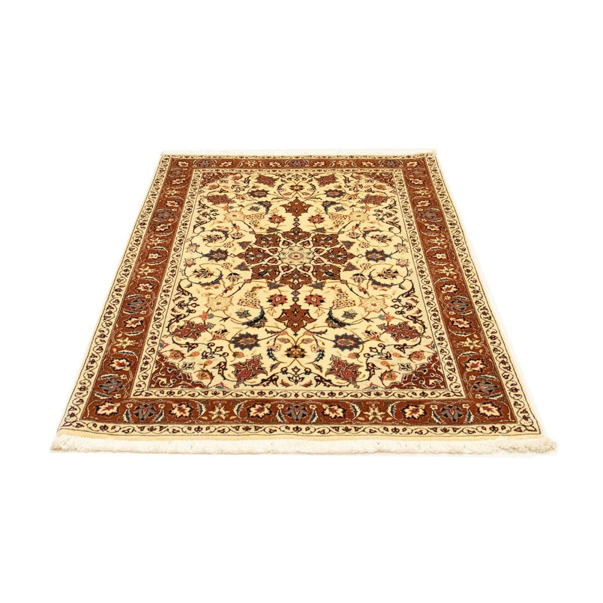 Perzisch tapijt - Tabriz - Royal - 157 x 103 cm - beige