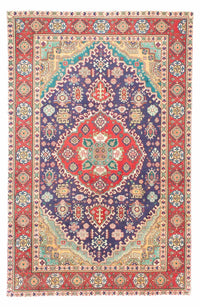 Perzisch tapijt - Tabriz - 290 x 196 cm - blauw