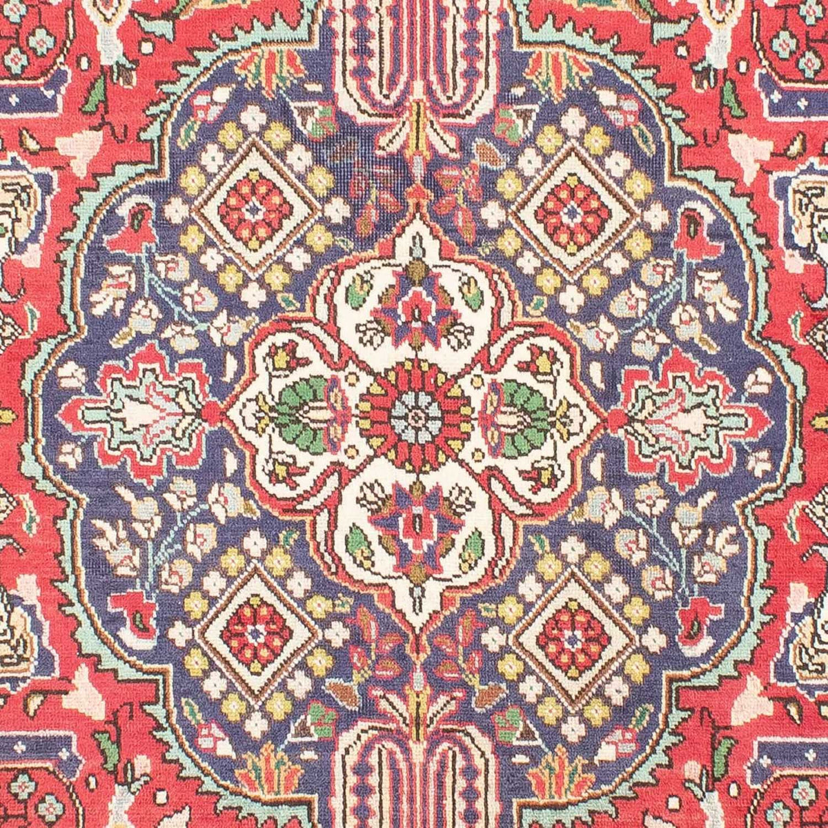 Perzisch tapijt - Tabriz - 312 x 207 cm - rood