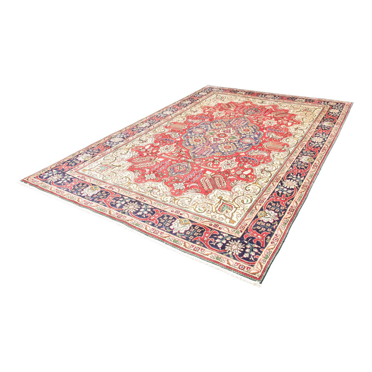 Perzisch tapijt - Tabriz - 312 x 207 cm - rood