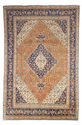 Perzisch tapijt - Tabriz - 303 x 203 cm - beige