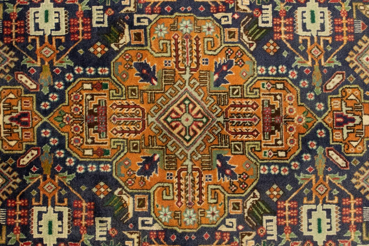 Perzisch tapijt - Tabriz - Royal - 150 x 101 cm - donkerblauw