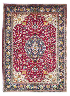 Perzisch tapijt - Tabriz - 196 x 145 cm - rood