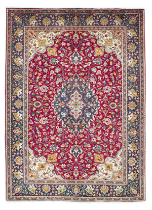 Perzisch tapijt - Tabriz - 196 x 145 cm - rood