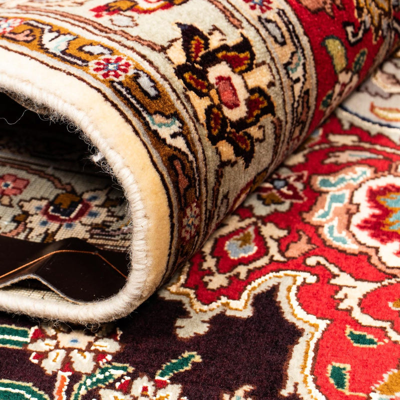 Perzisch tapijt - Tabriz - 393 x 300 cm - licht rood