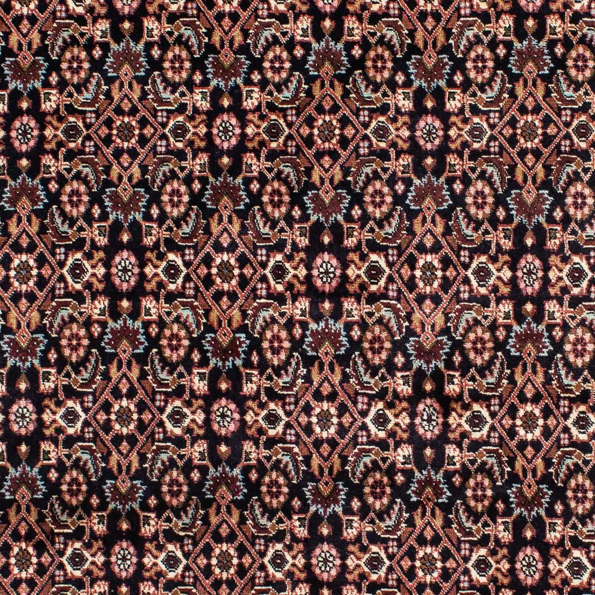 Perzisch tapijt - Bijar - 225 x 140 cm - donkerblauw