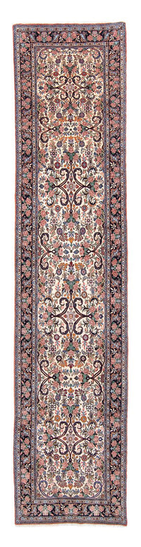 Loper Perzisch tapijt - Bijar - 400 x 91 cm - beige