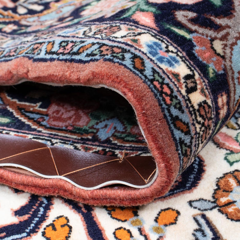 Loper Perzisch tapijt - Bijar - 400 x 91 cm - beige