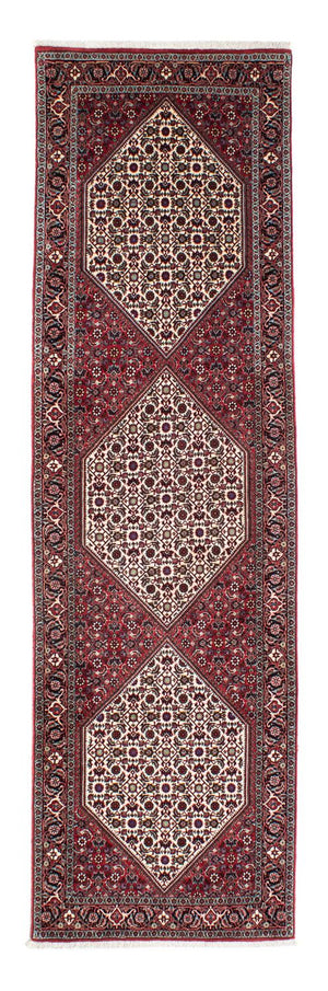 Loper Perzisch tapijt - Bijar - 290 x 83 cm - beige