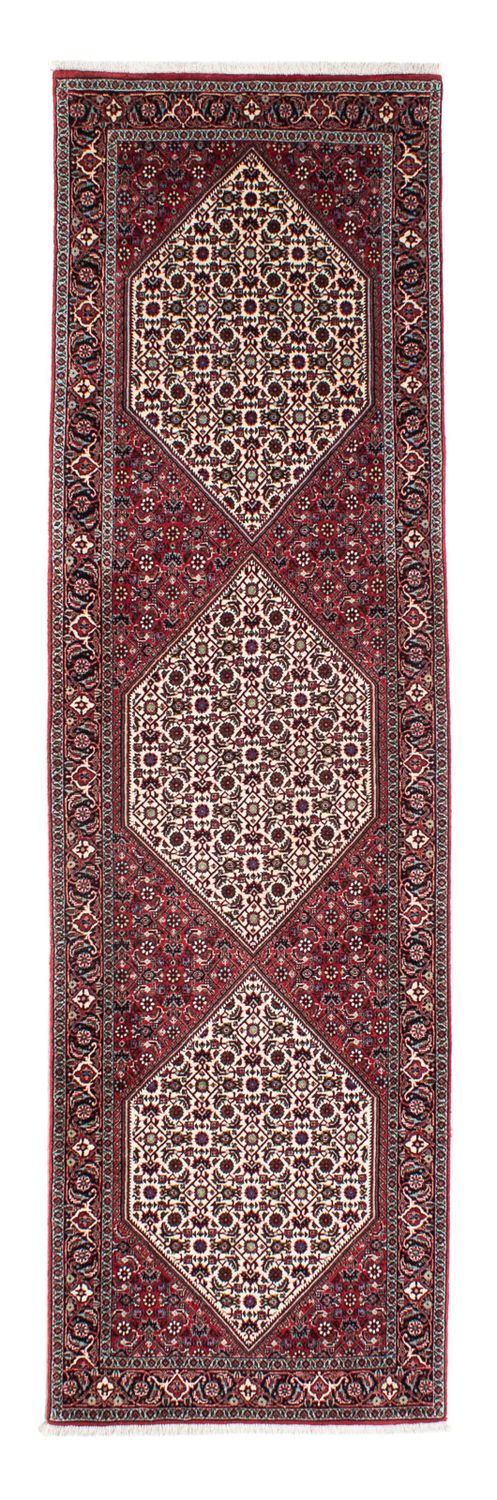 Loper Perzisch tapijt - Bijar - 290 x 83 cm - beige