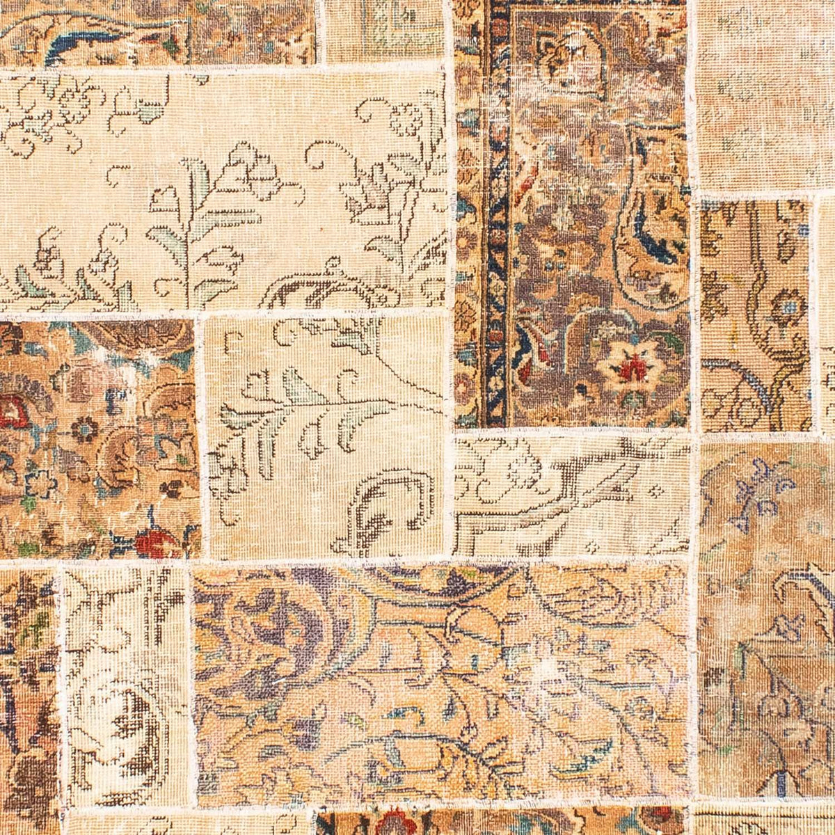 Patchwork tapijt - 305 x 241 cm - veelkleurig