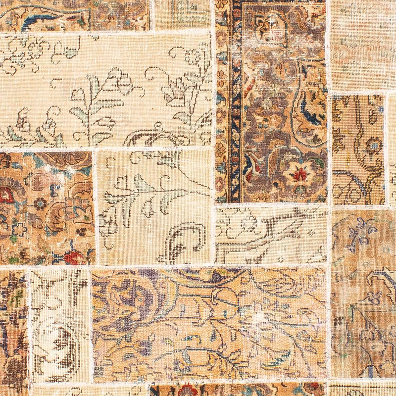 Patchwork tapijt - 305 x 241 cm - veelkleurig