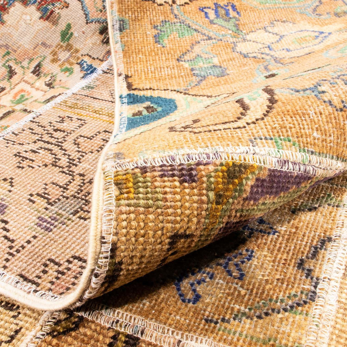 Patchwork tapijt - 305 x 241 cm - veelkleurig