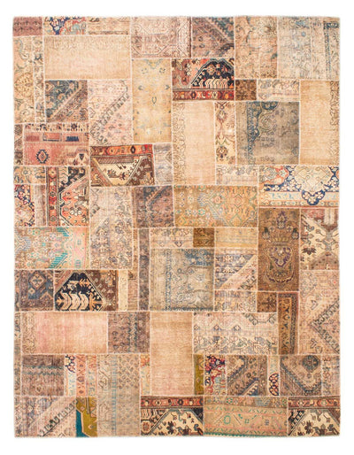 Patchwork tapijt 235x304cm - Perserteppich Wollteppich