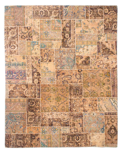Patchwork tapijt 242x305cm - Perserteppich Wollteppich