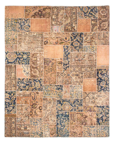 Patchwork tapijt 242x304cm - Perserteppich Wollteppich