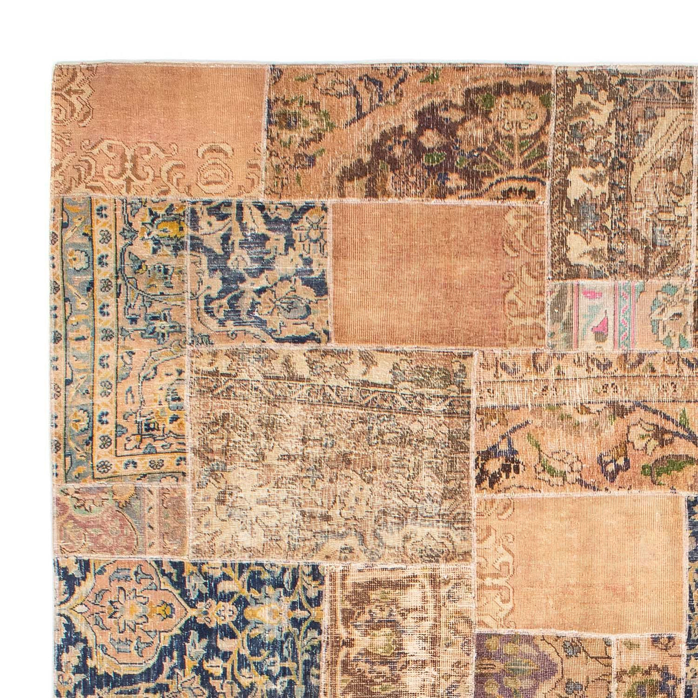 Patchwork tapijt 304x242cm - Perserteppich Wollteppich