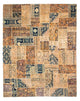 Patchwork tapijt 301x240cm - Perserteppich Wollteppich