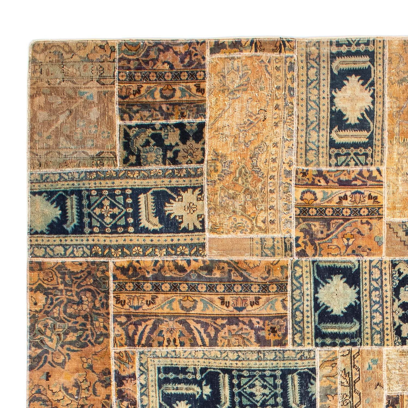 Patchwork tapijt 301x240cm - Perserteppich Wollteppich