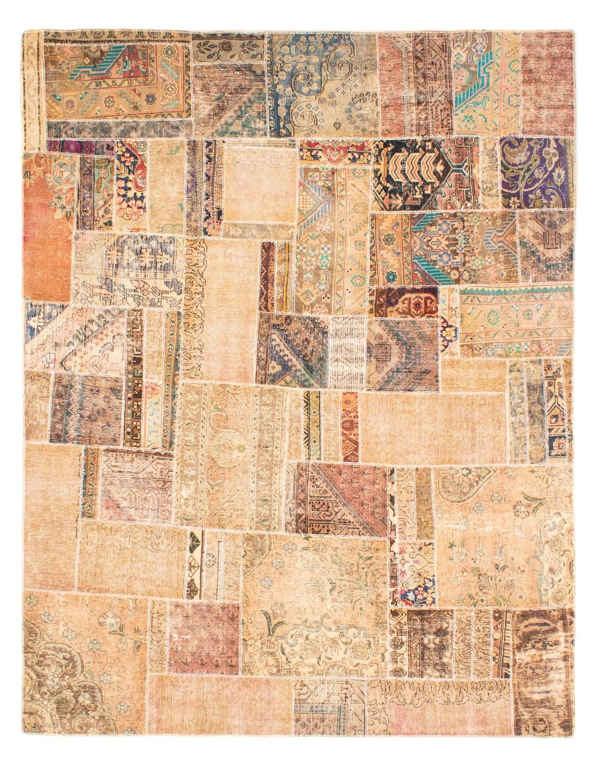 Patchwork tapijt - 292 x 230 cm - veelkleurig