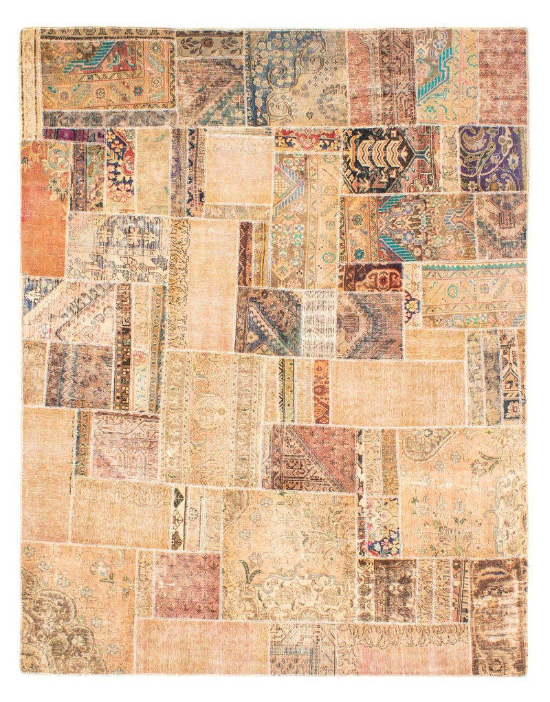Patchwork tapijt - 292 x 230 cm - veelkleurig