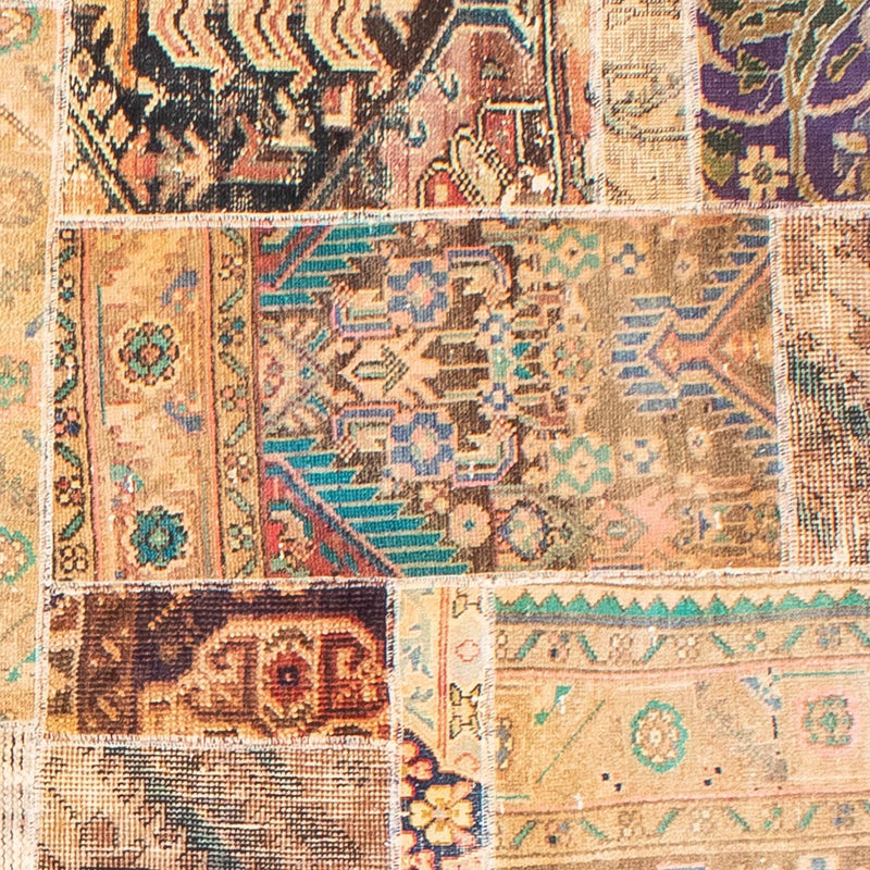 Patchwork tapijt - 292 x 230 cm - veelkleurig