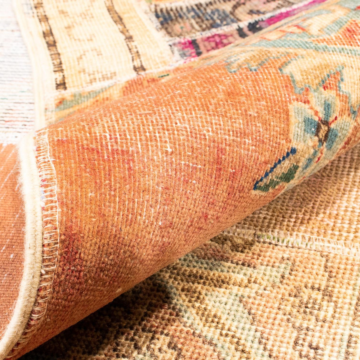 Patchwork tapijt - 292 x 230 cm - veelkleurig