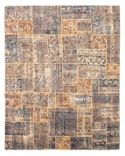 Patchwork tapijt 240x303cm - Perserteppich Wollteppich