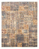 Patchwork tapijt 303x240cm - Perserteppich Wollteppich