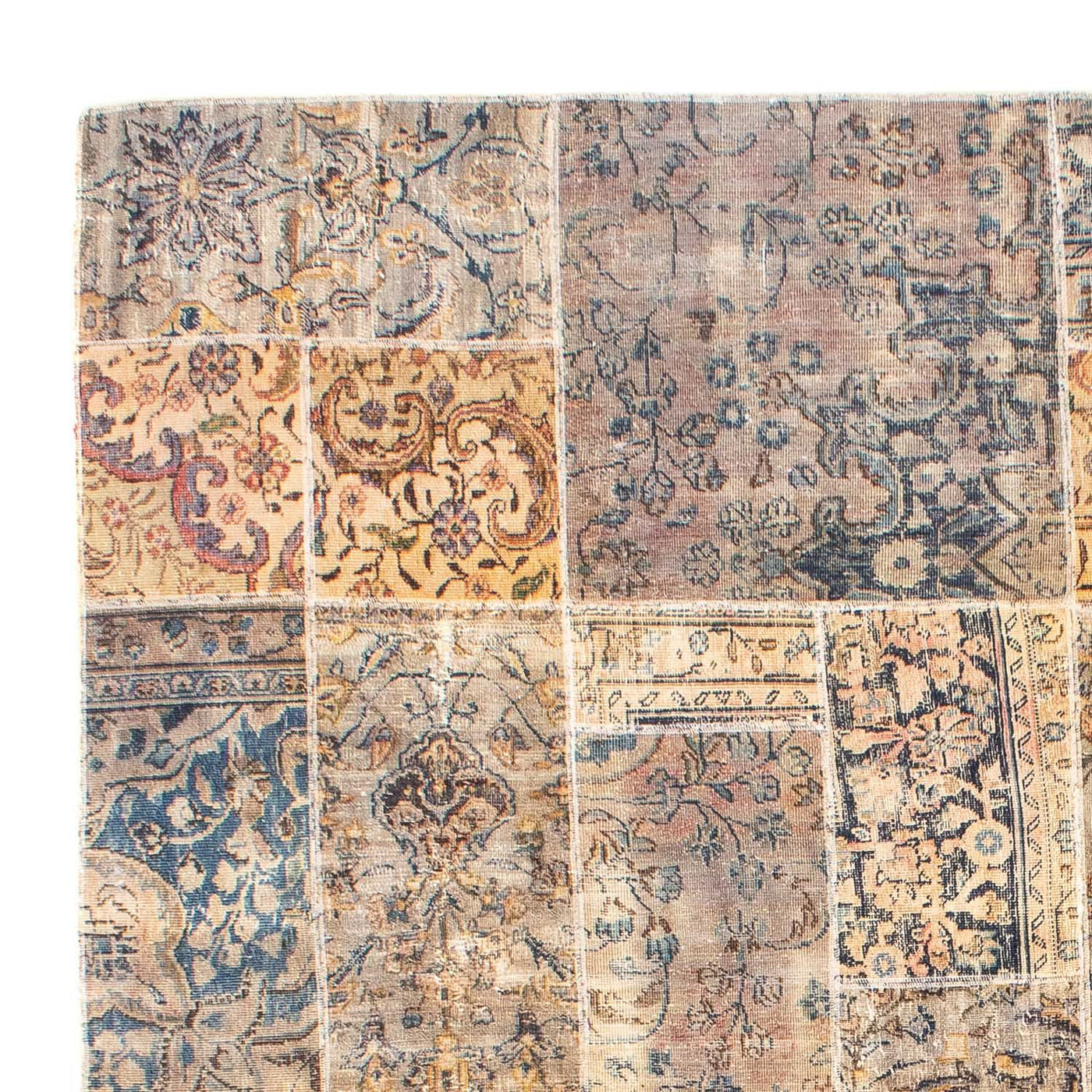 Patchwork tapijt 303x240cm - Perserteppich Wollteppich