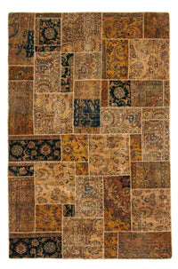 Patchwork tapijt - 275 x 182 cm - veelkleurig