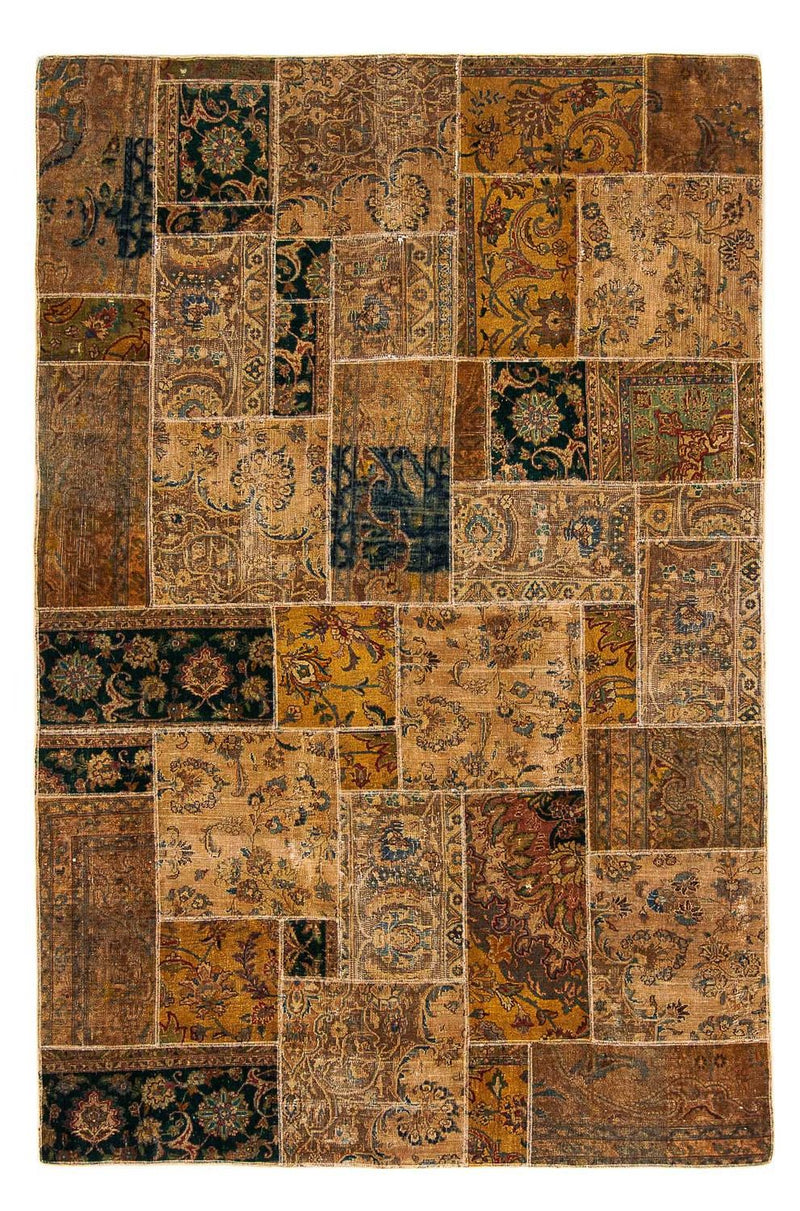 Patchwork tapijt - 275 x 182 cm - veelkleurig