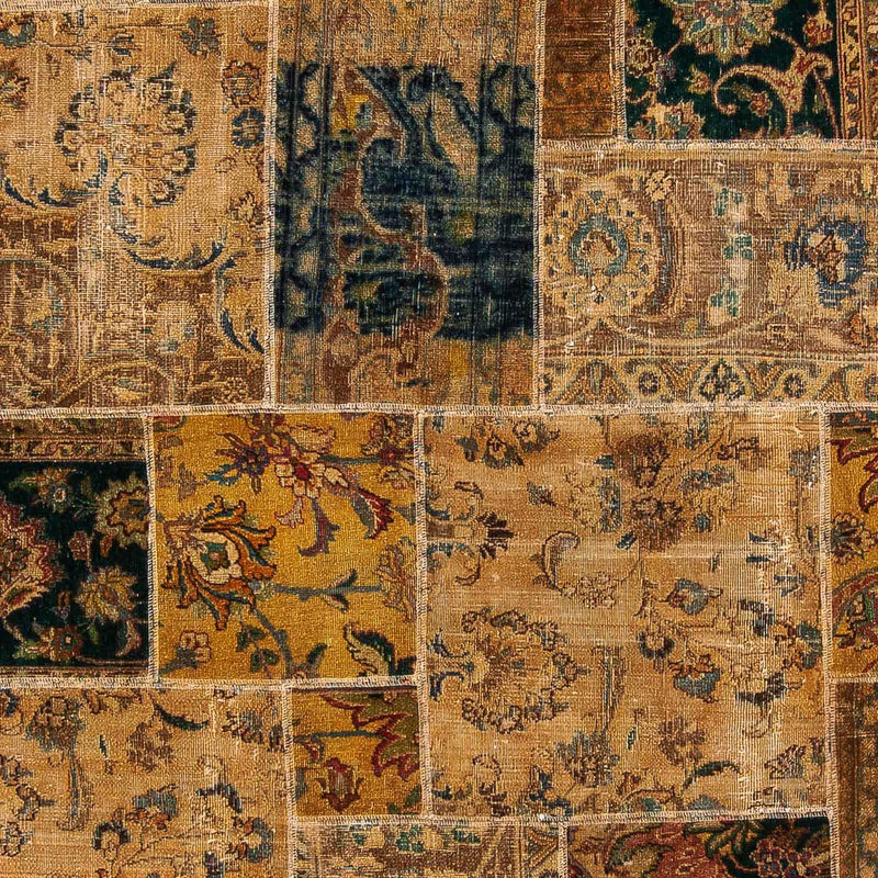 Patchwork tapijt - 275 x 182 cm - veelkleurig