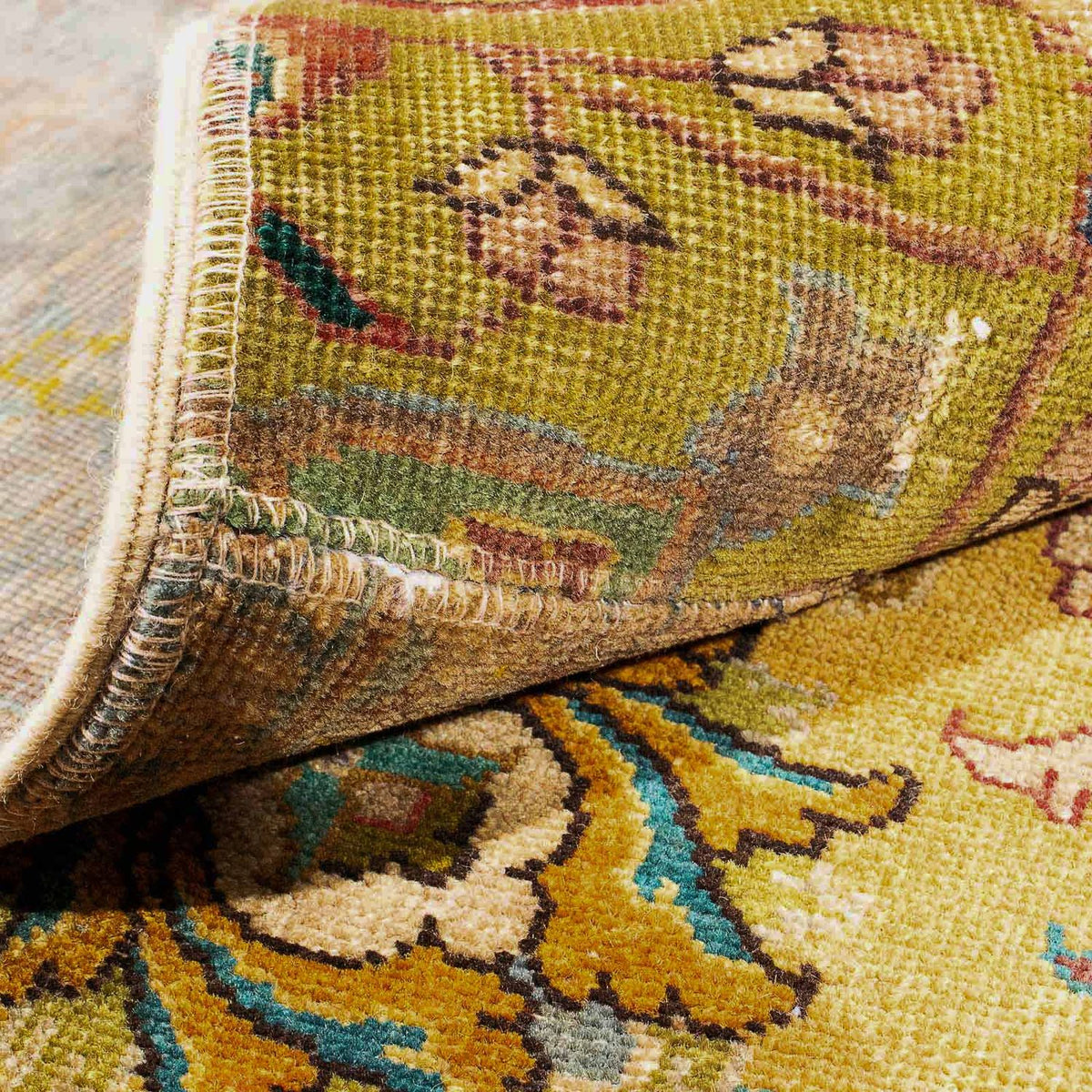 Patchwork tapijt - 275 x 182 cm - veelkleurig