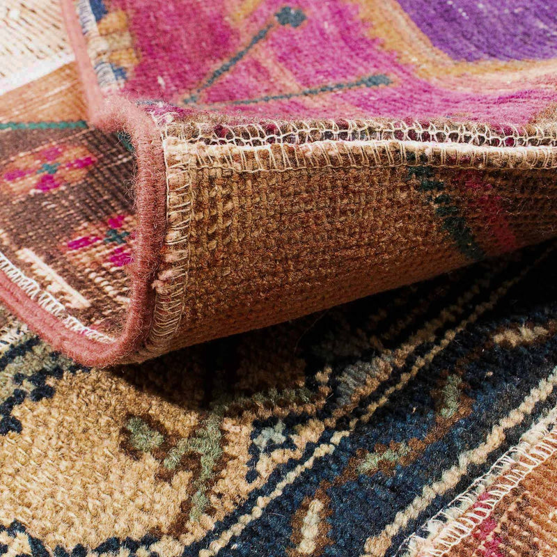 Patchwork tapijt - 272 x 181 cm - veelkleurig