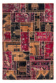 Patchwork tapijt 244x164cm - Perserteppich Wollteppich