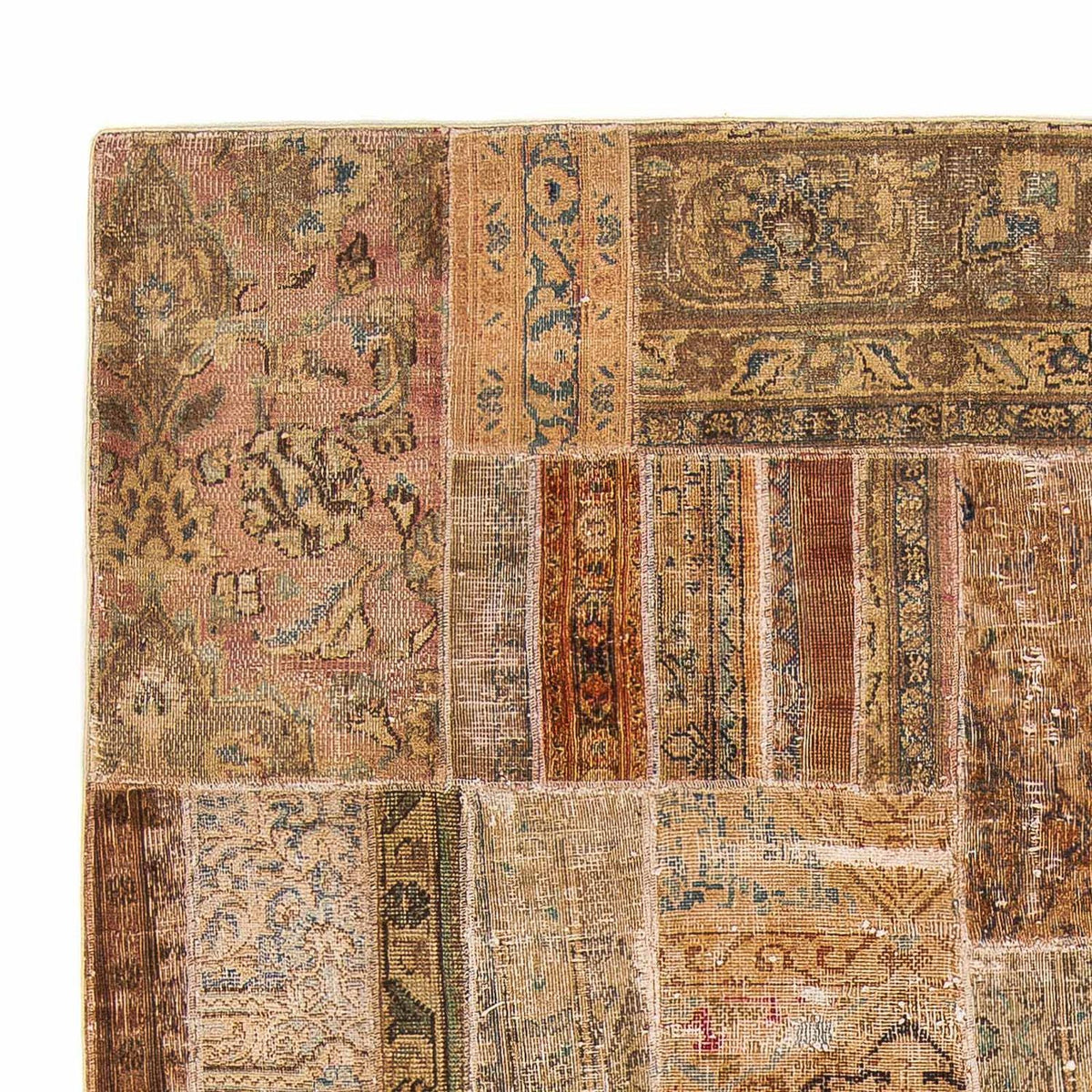 Patchwork tapijt 164x234cm - Wollen tapijt