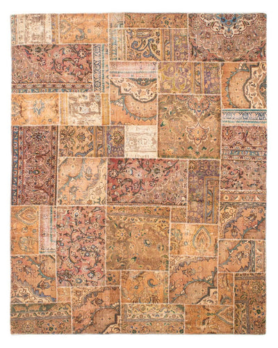 Patchwork tapijt 241x301cm - Perserteppich Wollteppich