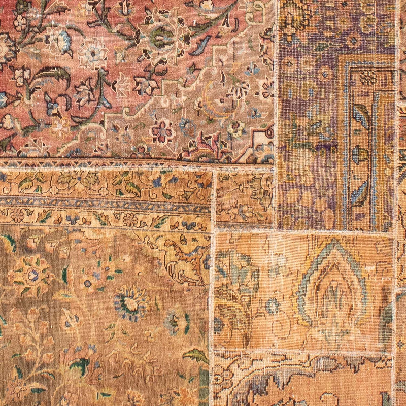 Patchwork tapijt - 301 x 241 cm - veelkleurig