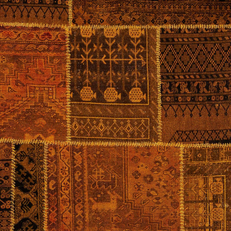 Patchwork tapijt - 289 x 200 cm - veelkleurig