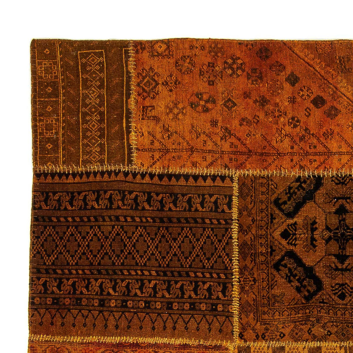 Patchwork tapijt 200x289cm - Wollen tapijt