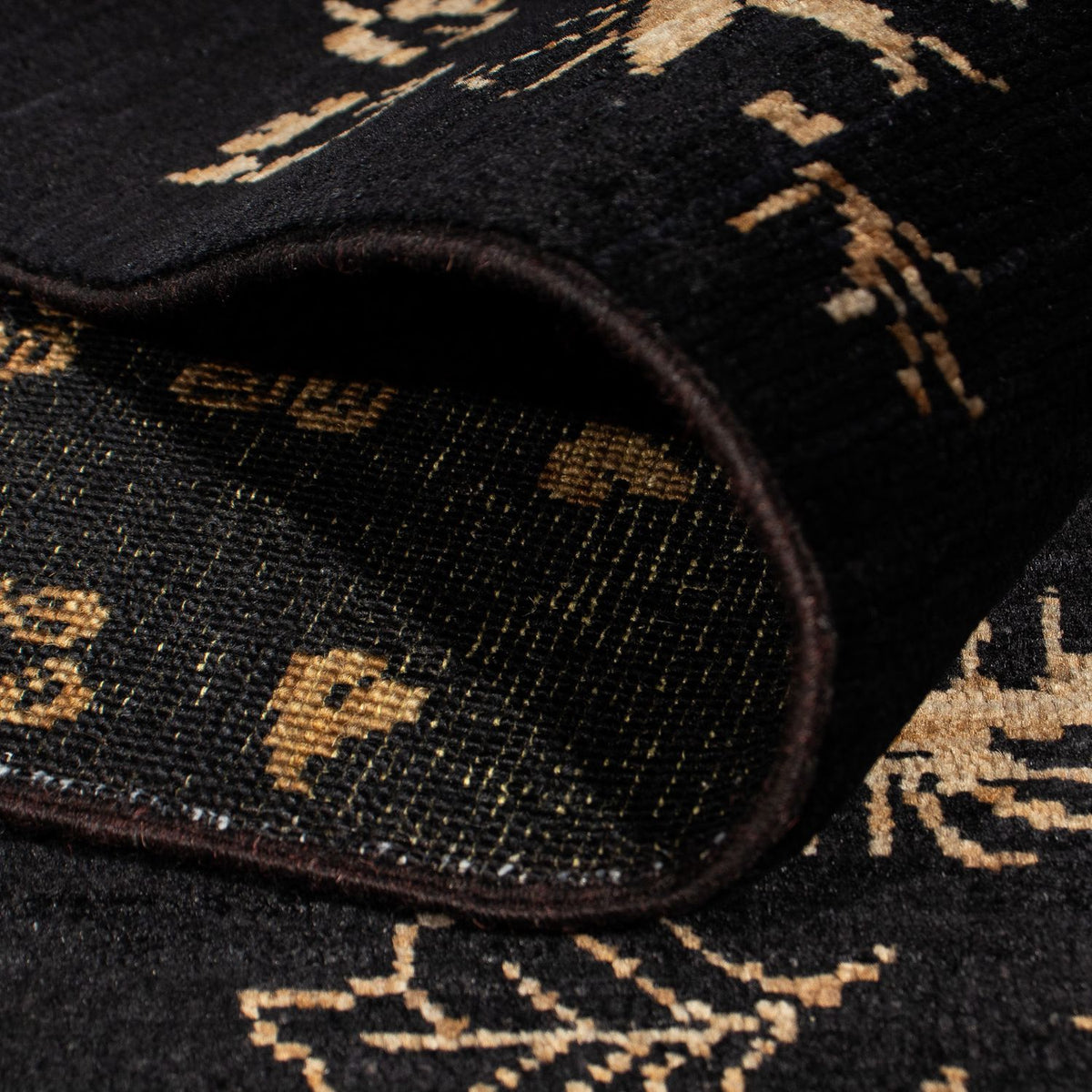 Oosters Tapijt - 350 x 246 cm - donkerblauw