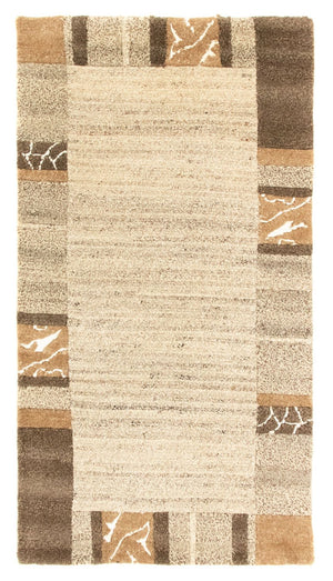 Nepal tapijt - 138 x 73 cm - beige